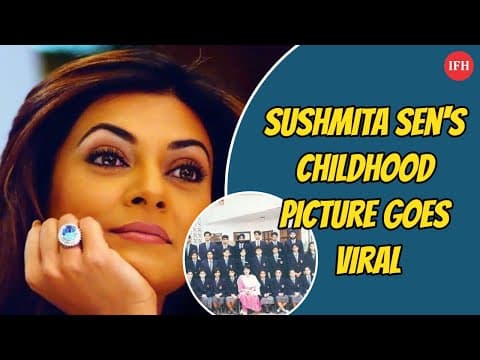 Sushmita Sen's Childhood Picture Goes Viral | IFH