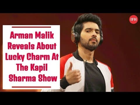 Arman Malik Reveals About Lucky Charm At The Kapil Sharma Show | Indian Film History