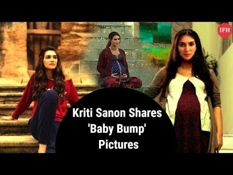 Kriti Sanon Shares 'Baby Bump' Pictures From Mimi Set | IFH