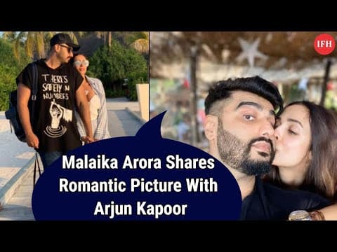Malaika Arora Shares Romantic Picture With Arjun Kapoor