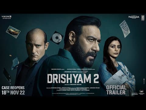 The Wait Is Over, Ajay Devgn, Tabu And Akshaye Khanna Starrer Drishyam 2 Trailer Out!