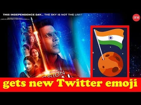 Akshay Kumar Shares Mission Mangal Emoji On Twitter | Indian Film History