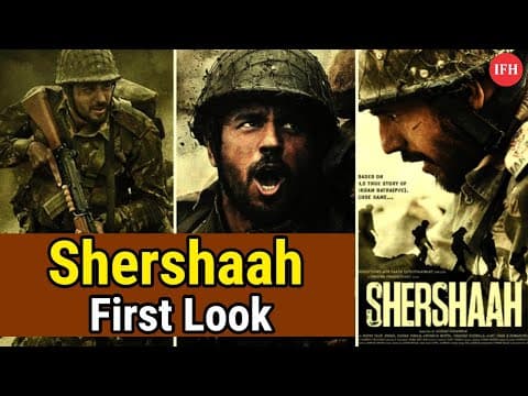Sidharth Gifted Shershaah First Look On His Birthday | IFH