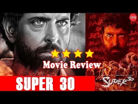 Super 30 Release Today | See Movie Review | Indian Film History