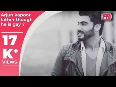 OMG! अर्जुन कपूर के पापा ने क्यो समझा उन्हें Gay ? | Indian Film History