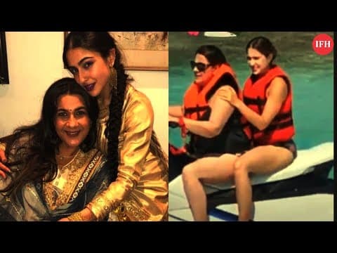Sara Enjoying Water Scooter Ride With Mom | IFH
