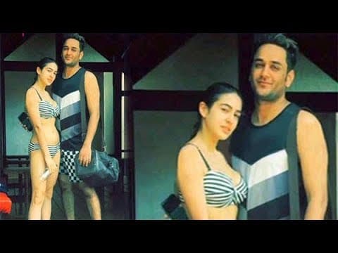 Sara Ali Khan Shocking Bikini Pictures With Producer Vikas Gupta | Indian Film History