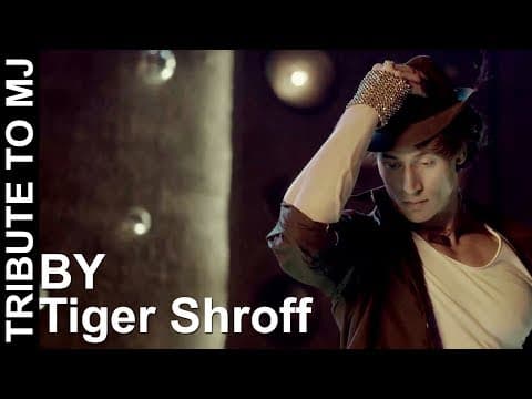Tiger Shroff's Tribute To The King Michael Jackson | Indian Film History