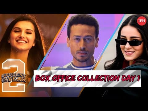 Student Of The Year 2 Box Office Collection Day 1