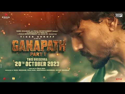 Pooja Entertainment's Ganapath Part 1 Starring Tiger Shroff Will Now Release On October 20 During Dussehra.