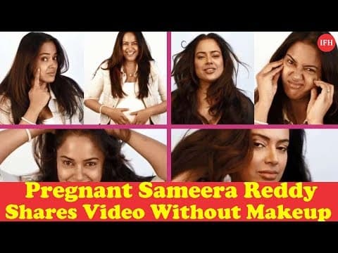 Pregnant Sameera Reddy Shares Video Without Makeup