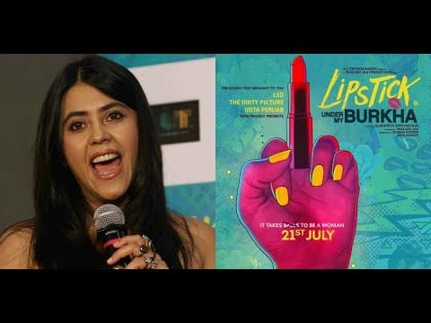 Ekta Kapoor Takes The Responsibility Of Film Lipstick Under My Burkha