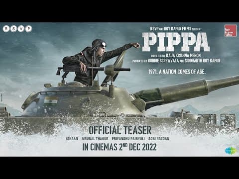 Ishaan Khatter-Mrunal Thakur Starrer Pippa Teaser Unveiled