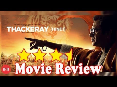 Thackeray Review | Nawazuddin Siddiqui | Amrita Rao
