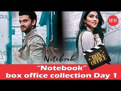 Notebook Box Office Collection Day 1 I बॉक्स ऑफिस पर 'नोटबुक' की धमाकेदार शुरुआत