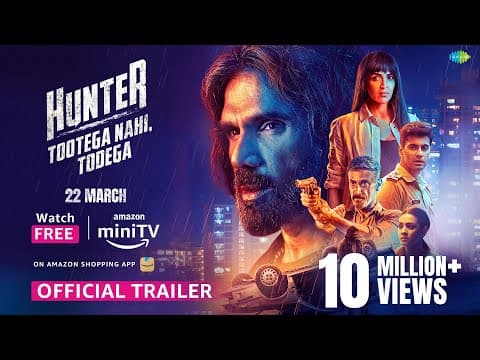 Hunter Trailer Out: Suniel Shetty Will Be Seen In An Action Avatar Once Again.