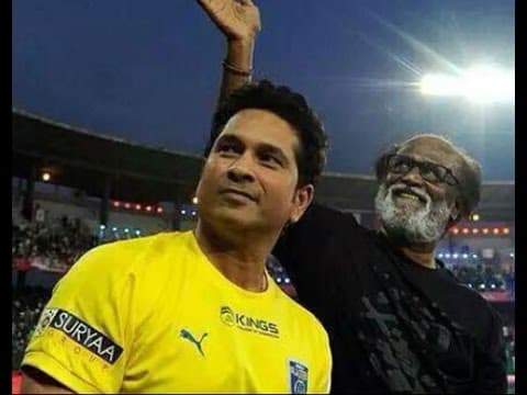 Sachin's Special Tweet From Superstar Rajinikanth