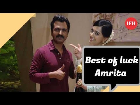 Nawazuddin Siddiqui Wishes Amrita Rao