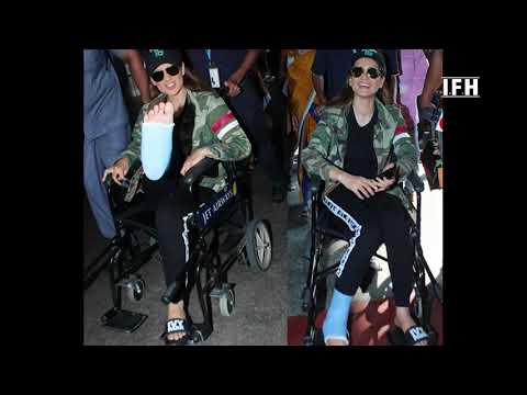 Kangana Ranaut Injured On The Sets Of Manikarnika Movie