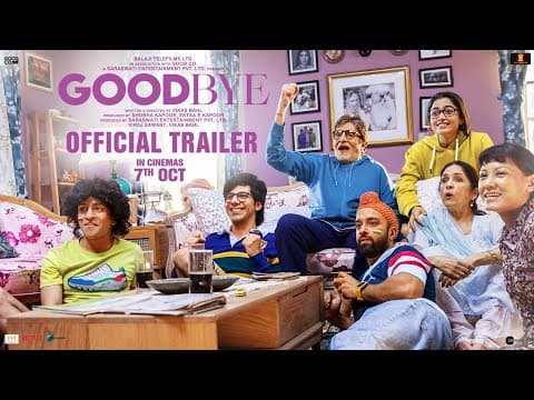 Ekta Kapoor Unveils The Trailer Of Goodbye Starring Amitabh Bachchan And Rashmika Mandanna