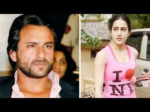 Saif Ali Khan और उनकी बेटी Sara Ali Khan में विवाद | Indian Film History