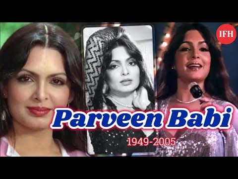 Birth Anniversary Of Parveen Babi