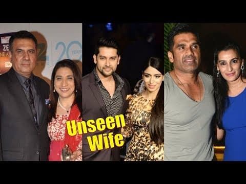 10 Unseen Beautiful Wives Of Bollywood Actors | You Don't Know
