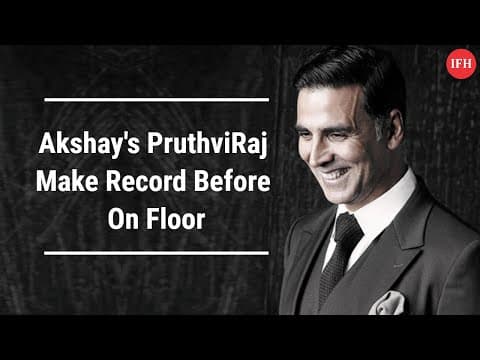 Akshay's PruthviRaj Make Record Before On Floor
