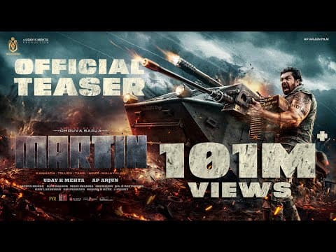 The Ultimate Teaser Of The Most Awaited Film Martin Is Out Now!