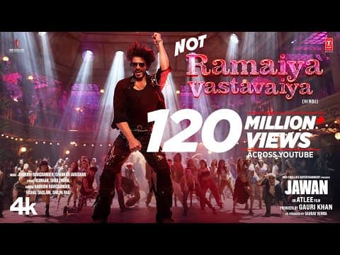 Not Ramaiya Vastavaiya Song: Shah Rukh Khans Jawan Song Released