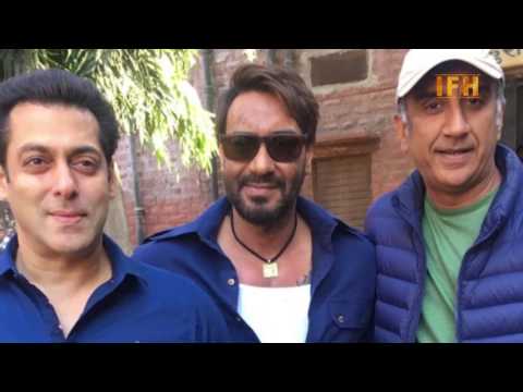 Salman Khan Surprised Ajay Devgn On Baadshaho Sets