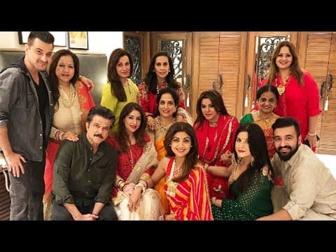 Bollywood Karva Chauth Celebration 2017 At Anil Kapoor's Home