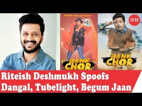 Riteish Deshmukh Spoofs Dangal, Tubelight, Begum Jaan | IFH