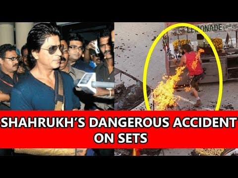 Shahrukh Khan Escapes DANGEROUS ACCIDENT On Sets Of Anand L Rai's Next Film | Indian Film History