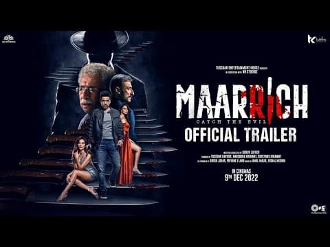 Tusshar Kapoor And Naseeruddin Shah's Mystery Thriller 'Maarrich' Trailer Out!