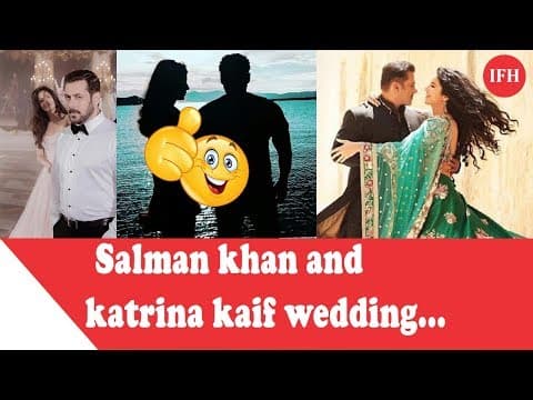 Salman Khan Katrina Kaif Wedding Sequence Song In Film