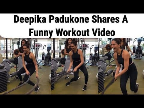 VIRAL | Deepika Padukone Shares A Funny Workout Video | IFH