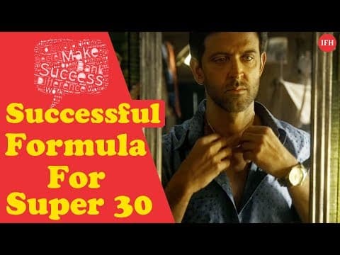 Hritik Roshan Successful Formula For Super 30 | Indian Film History