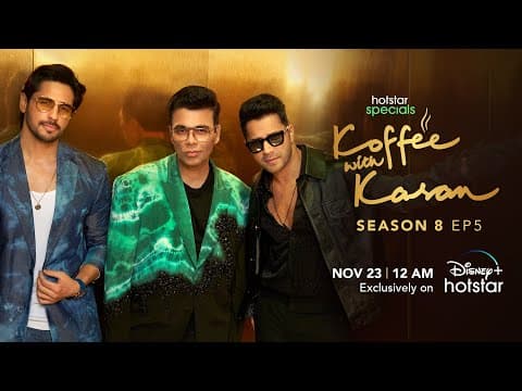 Bollywood's 'Kens Without Their Barbies' Varun Dhawan And Sidharth Malhotra On Koffee With Karan Season 8