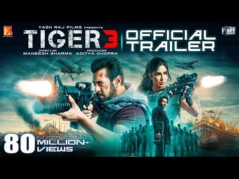 'Tiger 3' Trailer Out Salman Khan And Emraan Hashmi Star In An Action-Packed Face-off