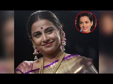 Vidya Balan Makes FUN Of Kangana Ranaut