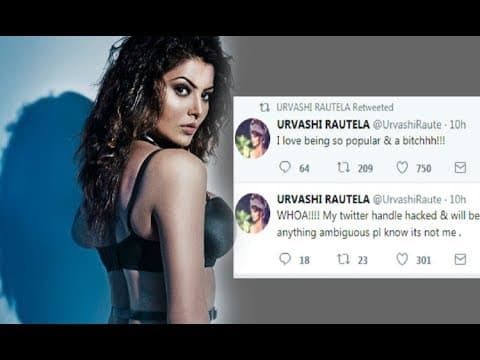 Urvashi Rautela’s Twitter Hacked | IFH