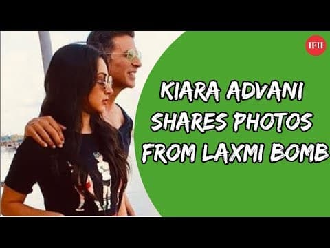 Kiara Advani Shares Photos From Laxmi Bomb Set