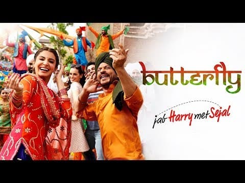 Butterfly New Song From Movie Jab Harry Met Sejal | Shahrukh Khan, Anushka Sharma | IFH