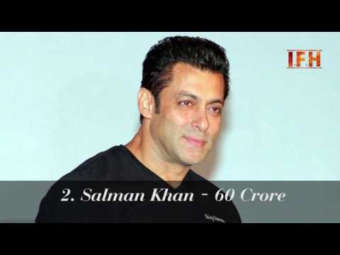 Top 10 Highest Paid Bollywood Actor 2017