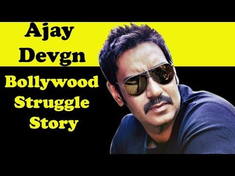 Super Star Ajay Devgn Bollywood Struggle Story | Indian Film History