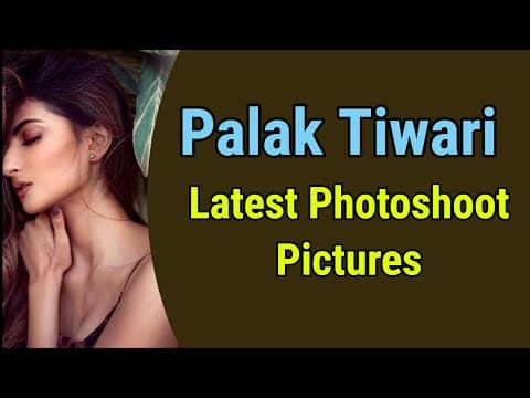 Palak Tiwari's Latest Photoshoot Pictures | IFH