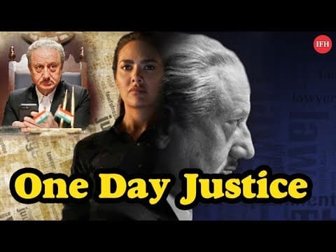 Anupam Kher's Bollywood Interval After One Day Justice Delivered | Indian Film History
