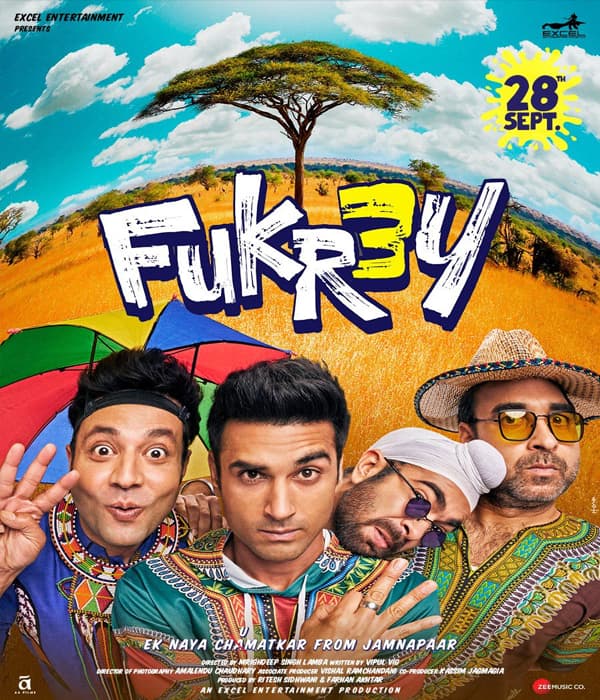 Fukrey 3 (2023) poster