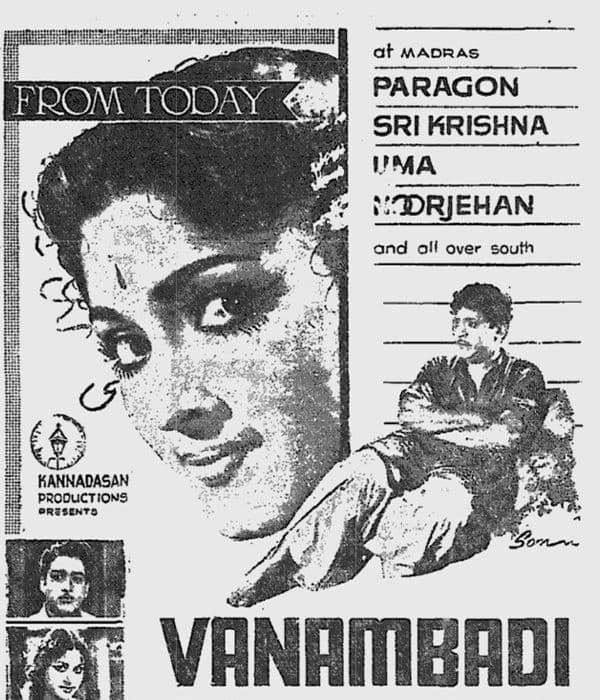 Vanambadi (1963) poster